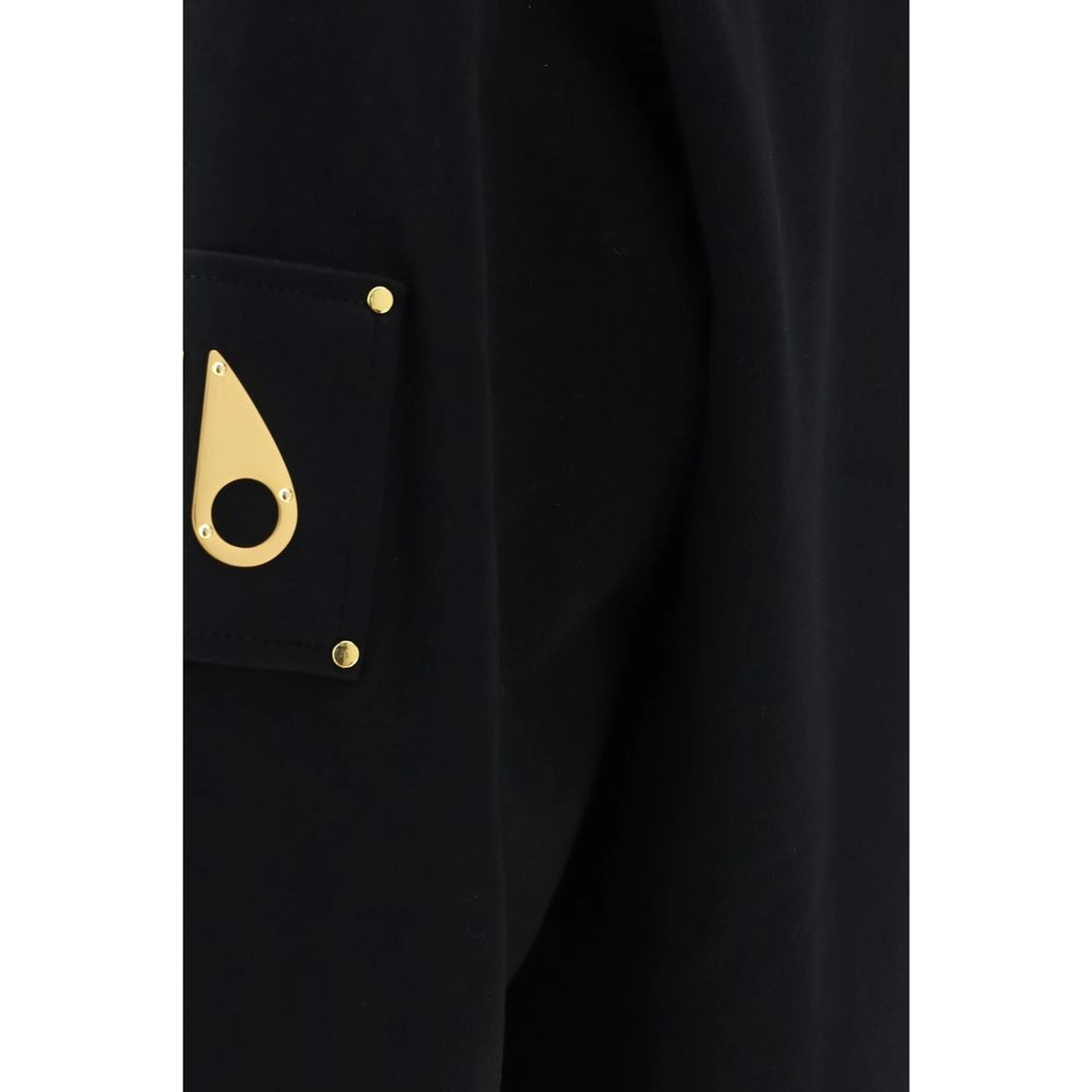 Black Cotton Sweatshirt