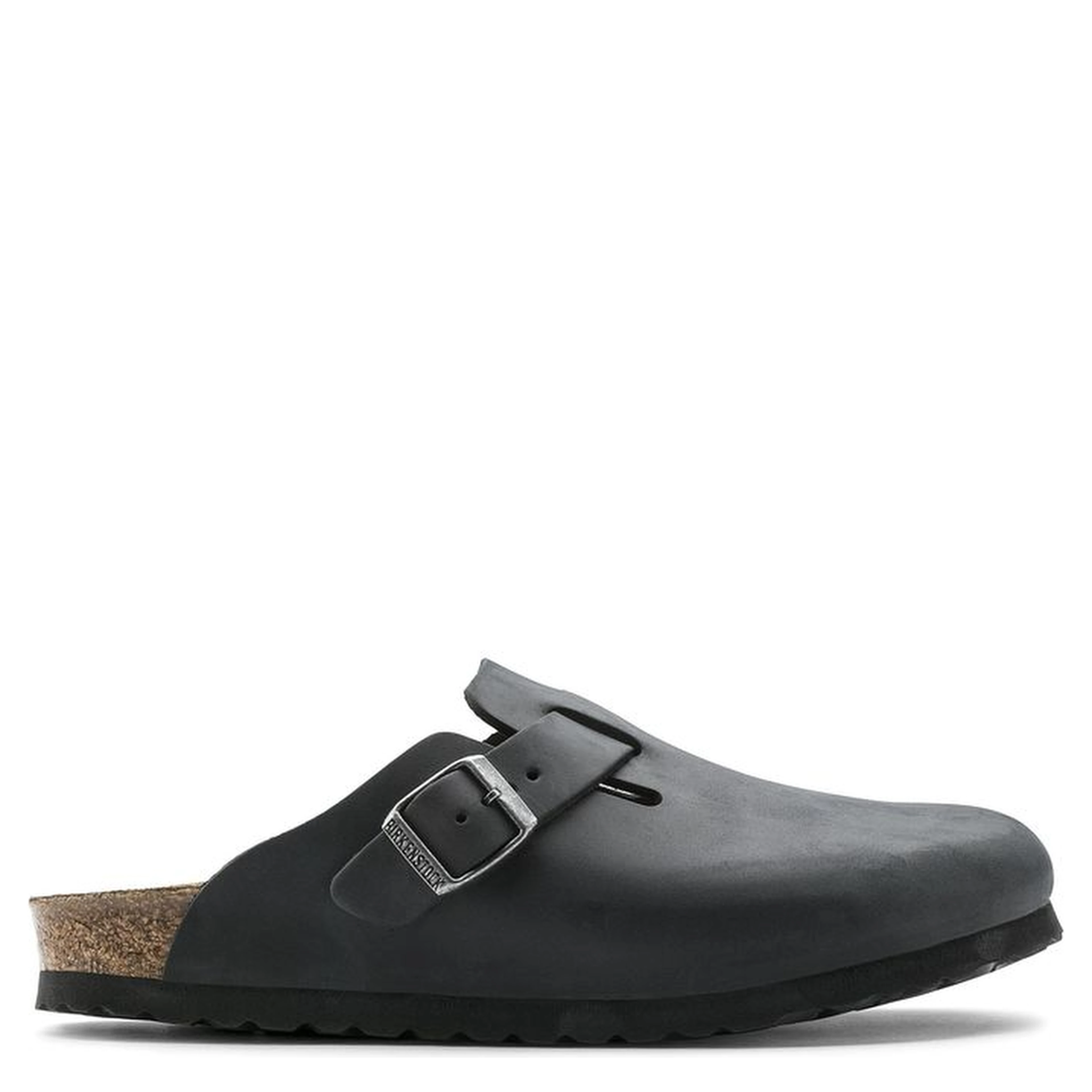 Black Synthetic Mules