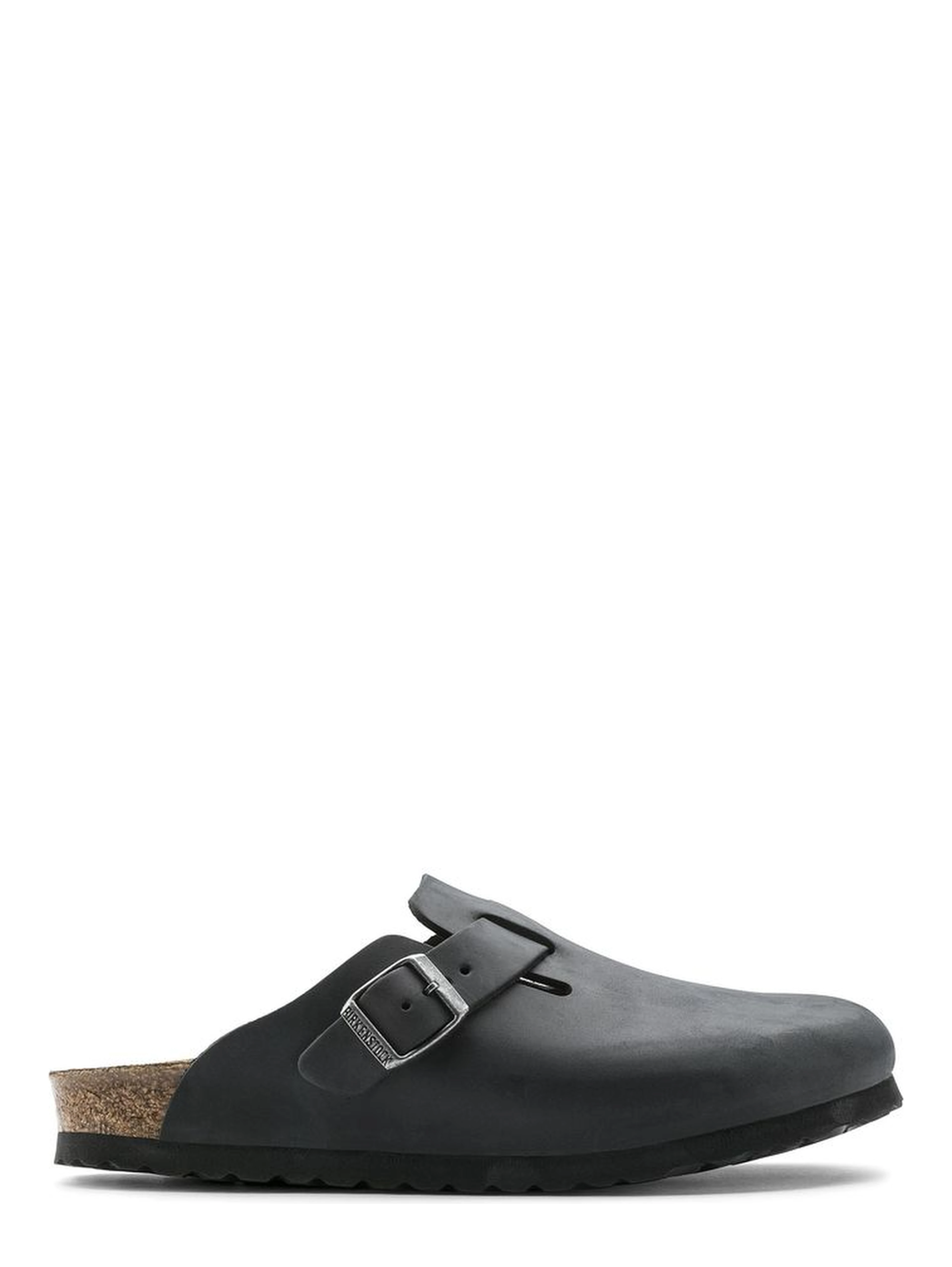 Black Synthetic Mules