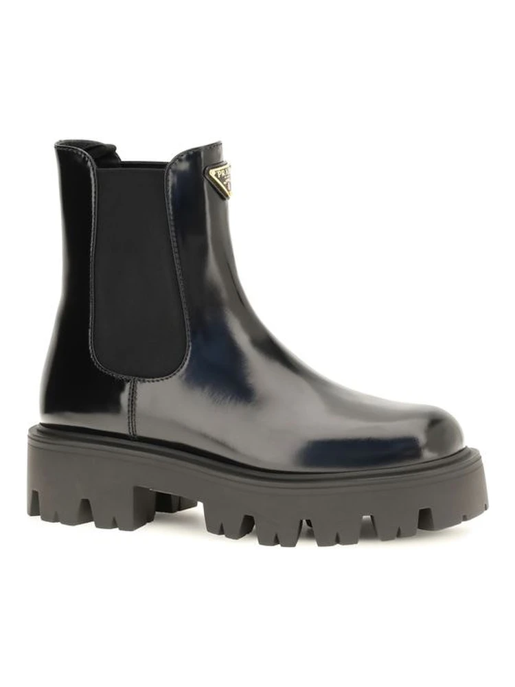 Black Calf Leather Bos Taurus Chelsea Boots alternative