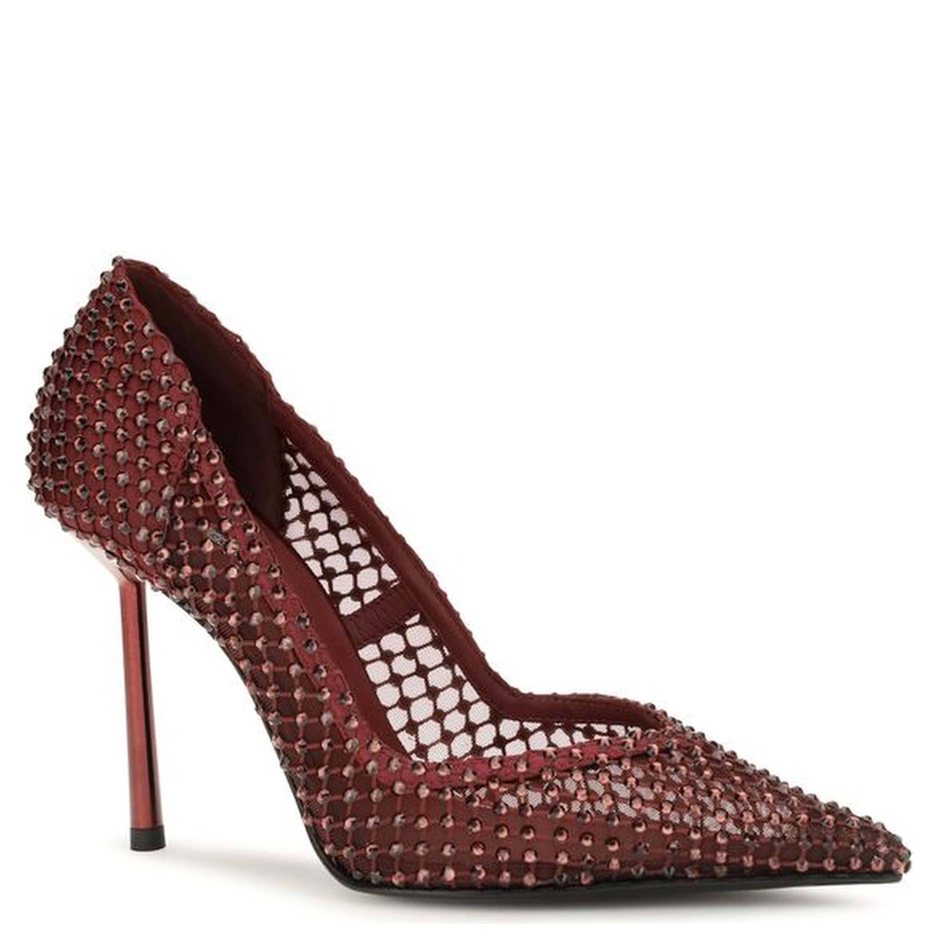 Multicolor Crystals High Heel Pumps