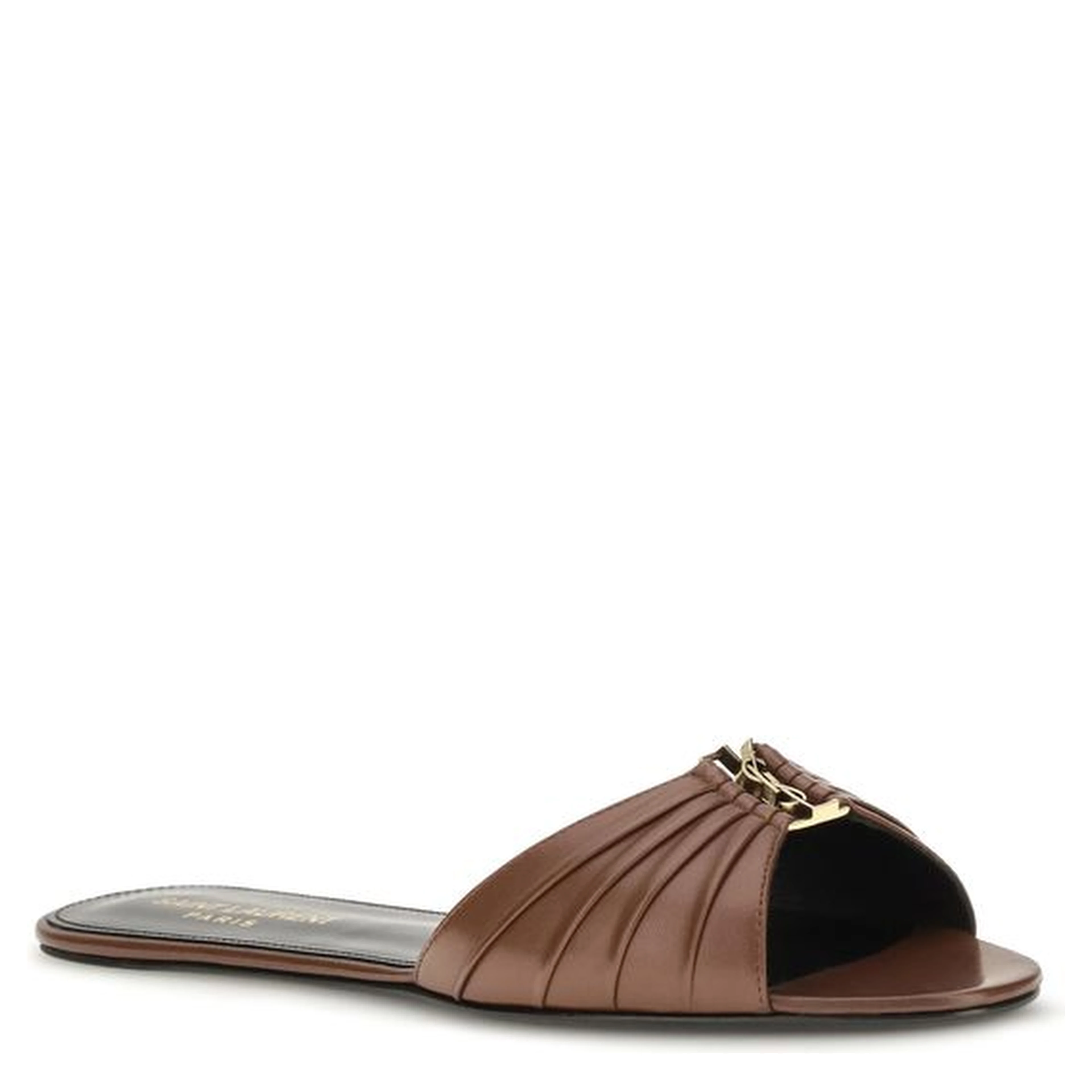 Brown Calf Leather Bos Taurus Mules