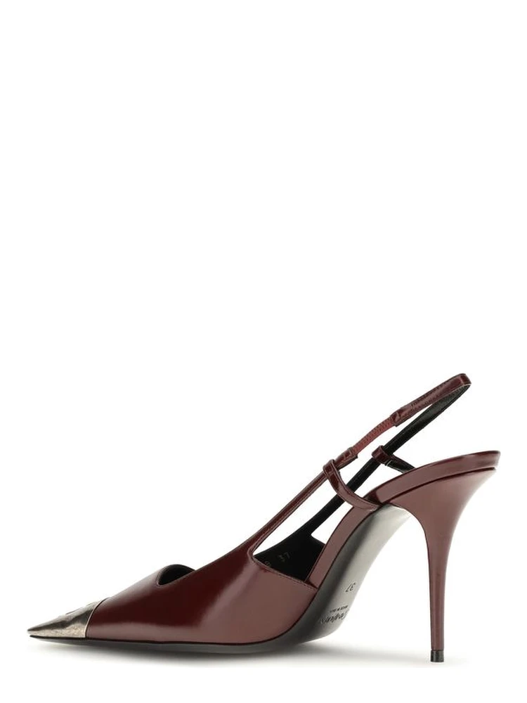 Bordeaux Calf Leather Bos Taurus High Heel Pumps alternative