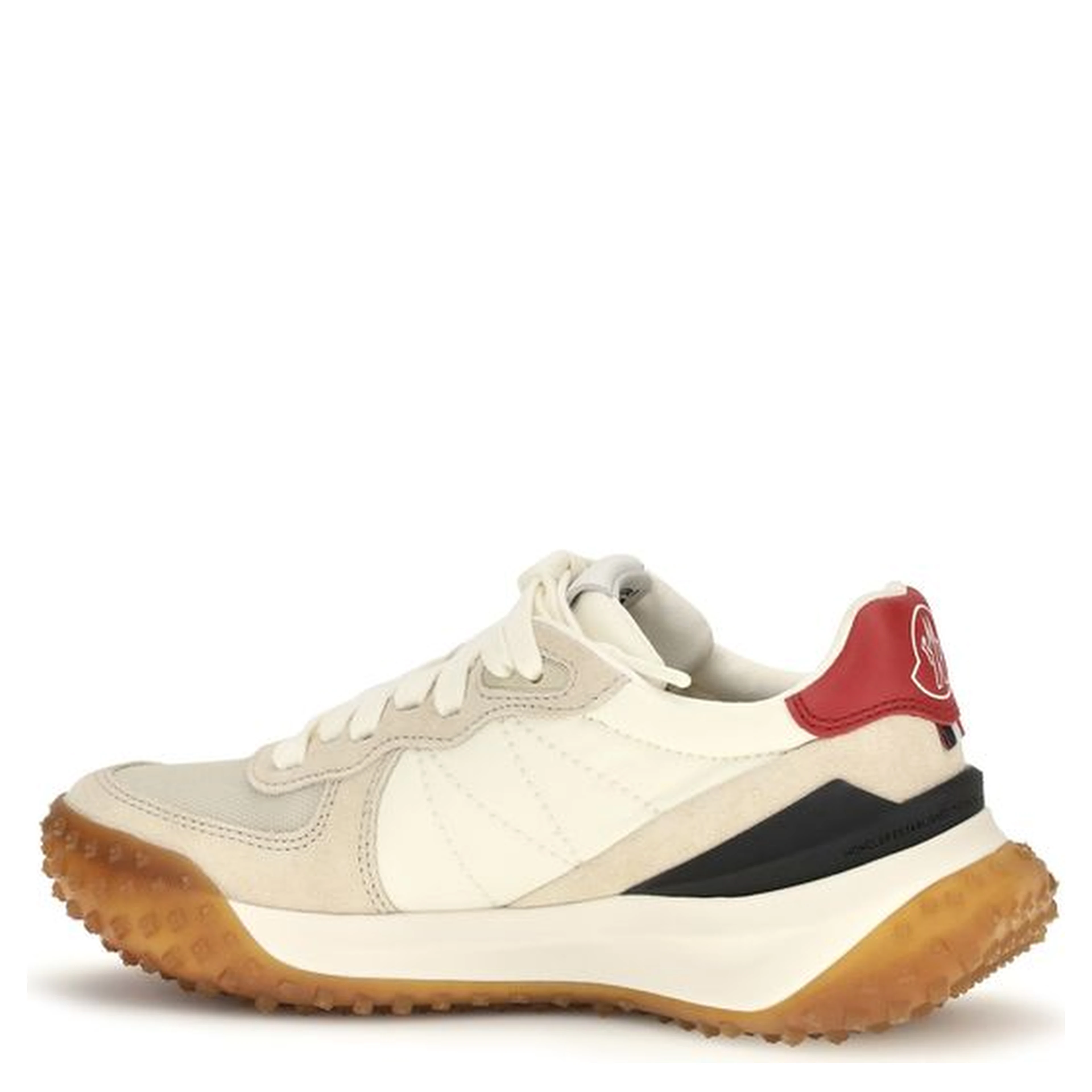 Beige Polyamide Athletic Sneakers