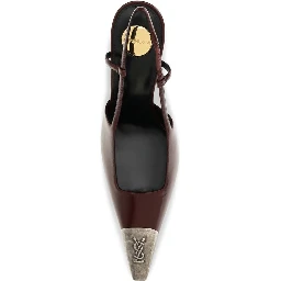 Bordeaux Calf Leather Bos Taurus High Heel Pumps