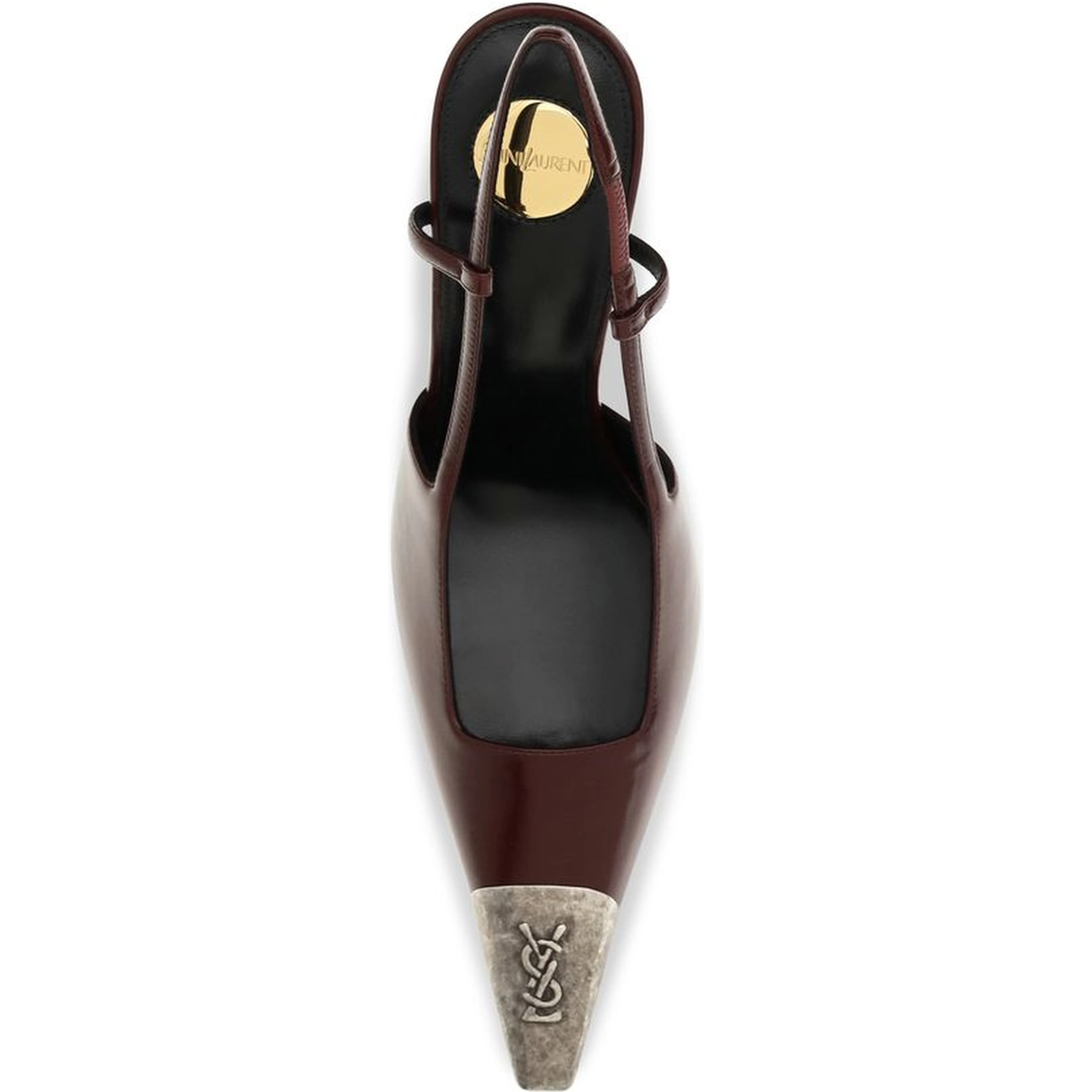 Bordeaux Calf Leather Bos Taurus High Heel Pumps