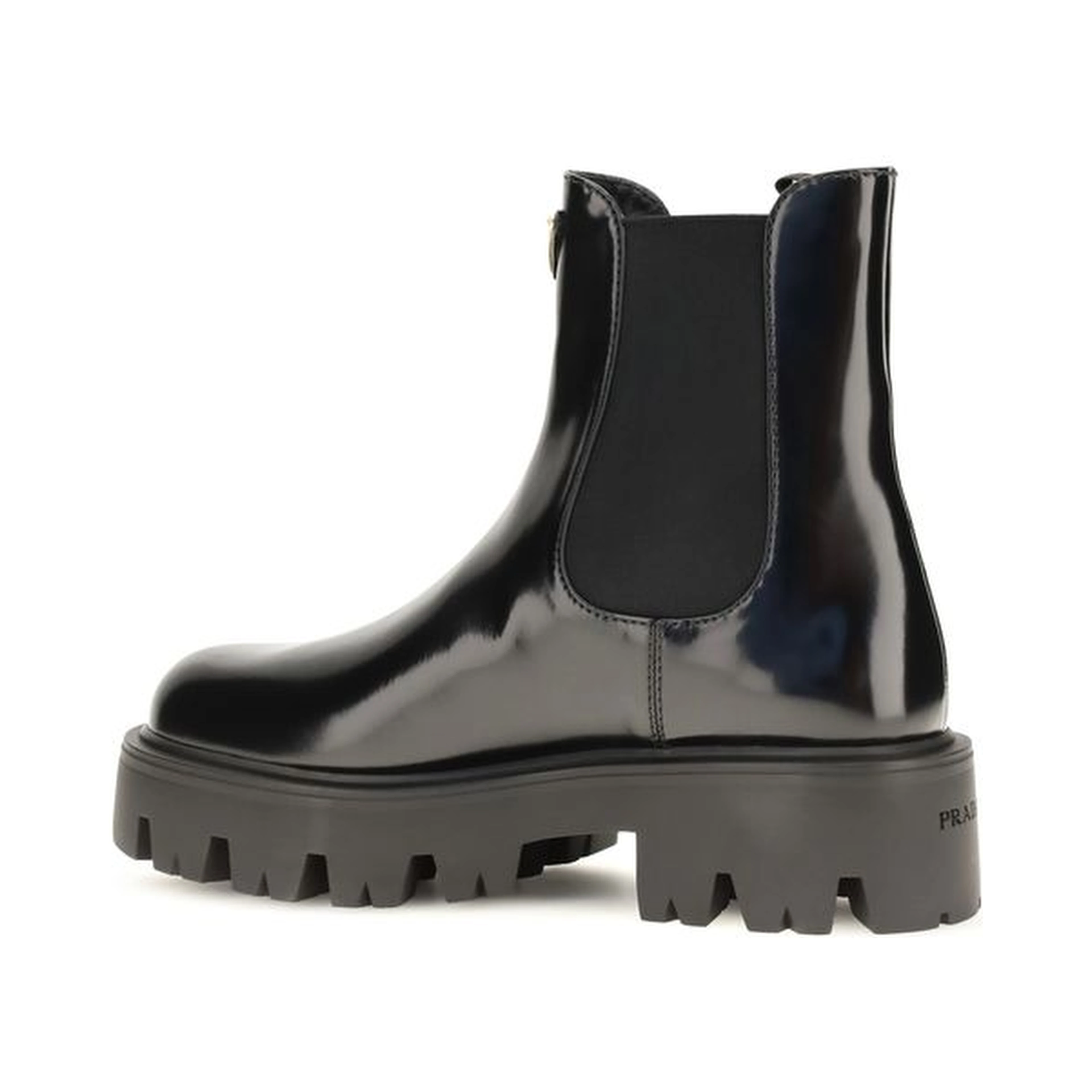 Black Calf Leather Bos Taurus Chelsea Boots