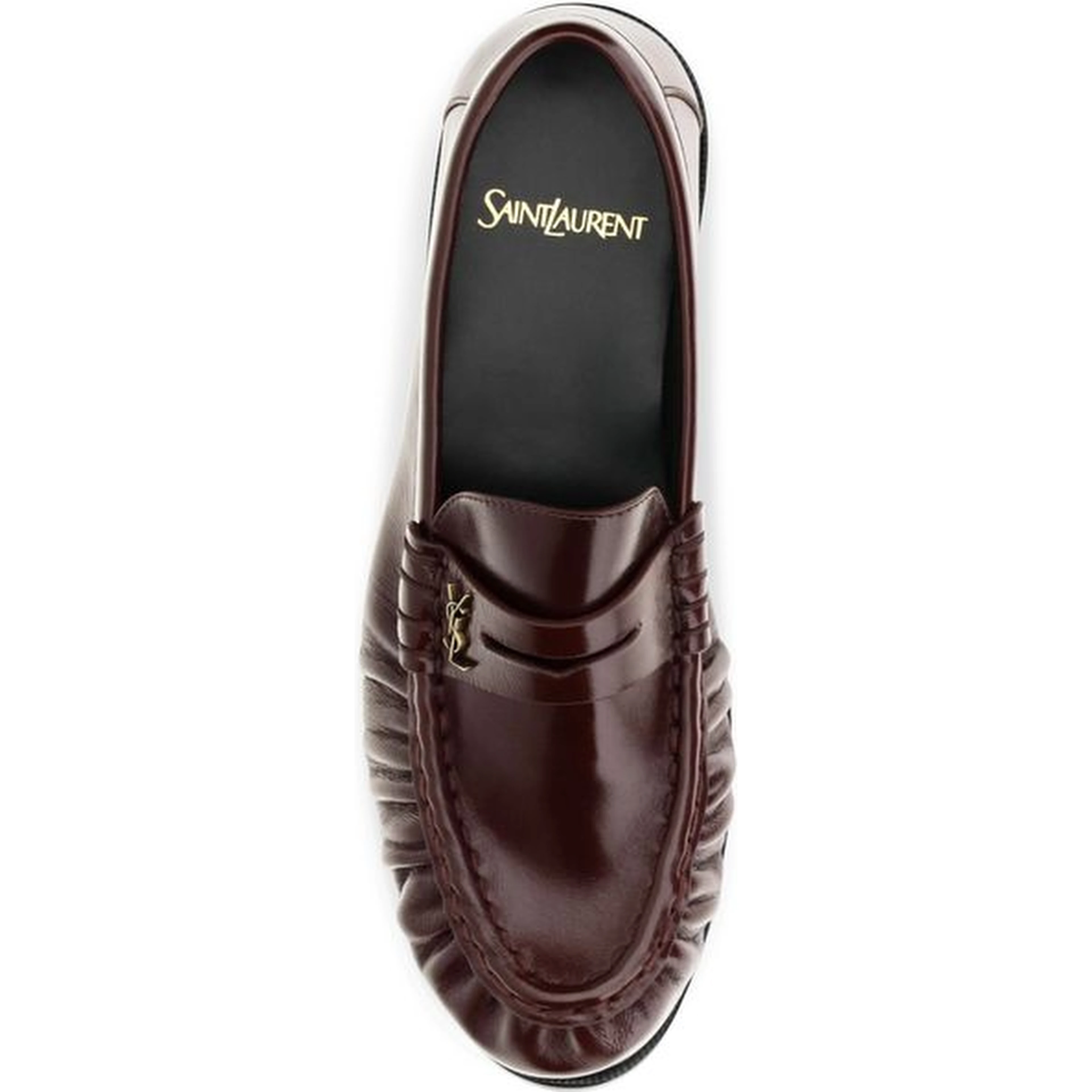 Bordeaux Lamb Ovis Aries Aries Slip-On Loafers