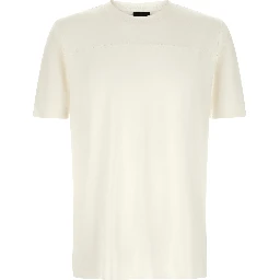White Viscose T-Shirt