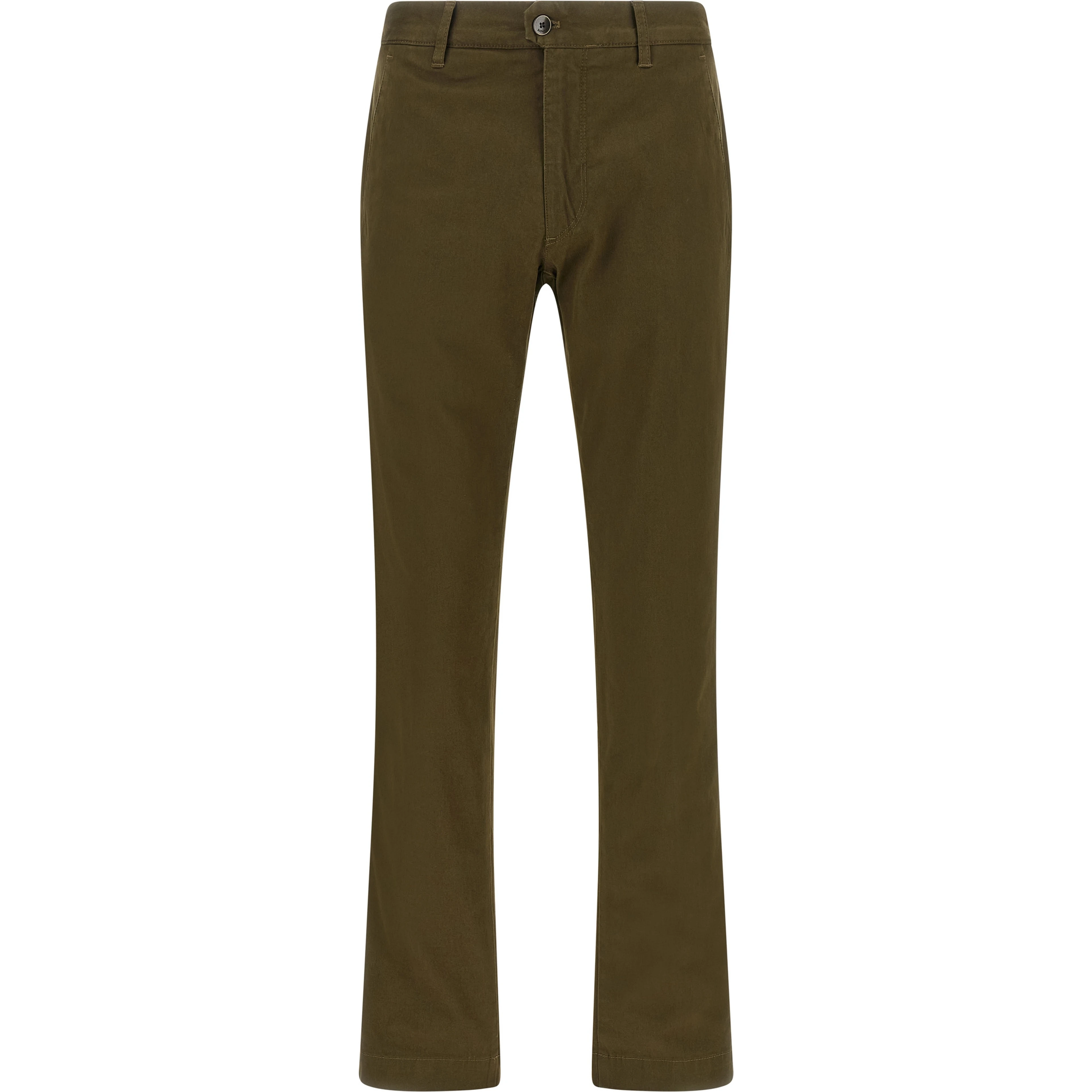 Bicolor Cotton Casual Pants