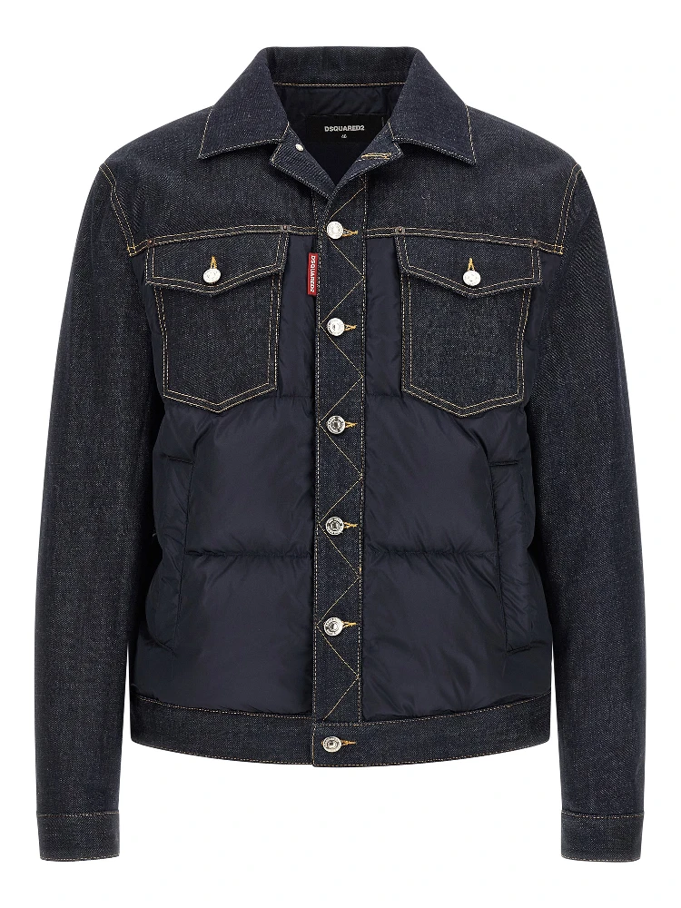 Blue Cotton Denim Jacket