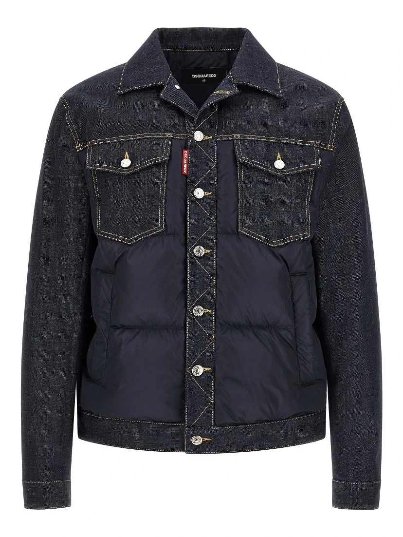 Blue Cotton Denim Jacket