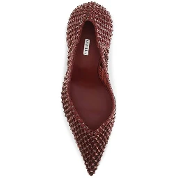 Multicolor Crystals High Heel Pumps