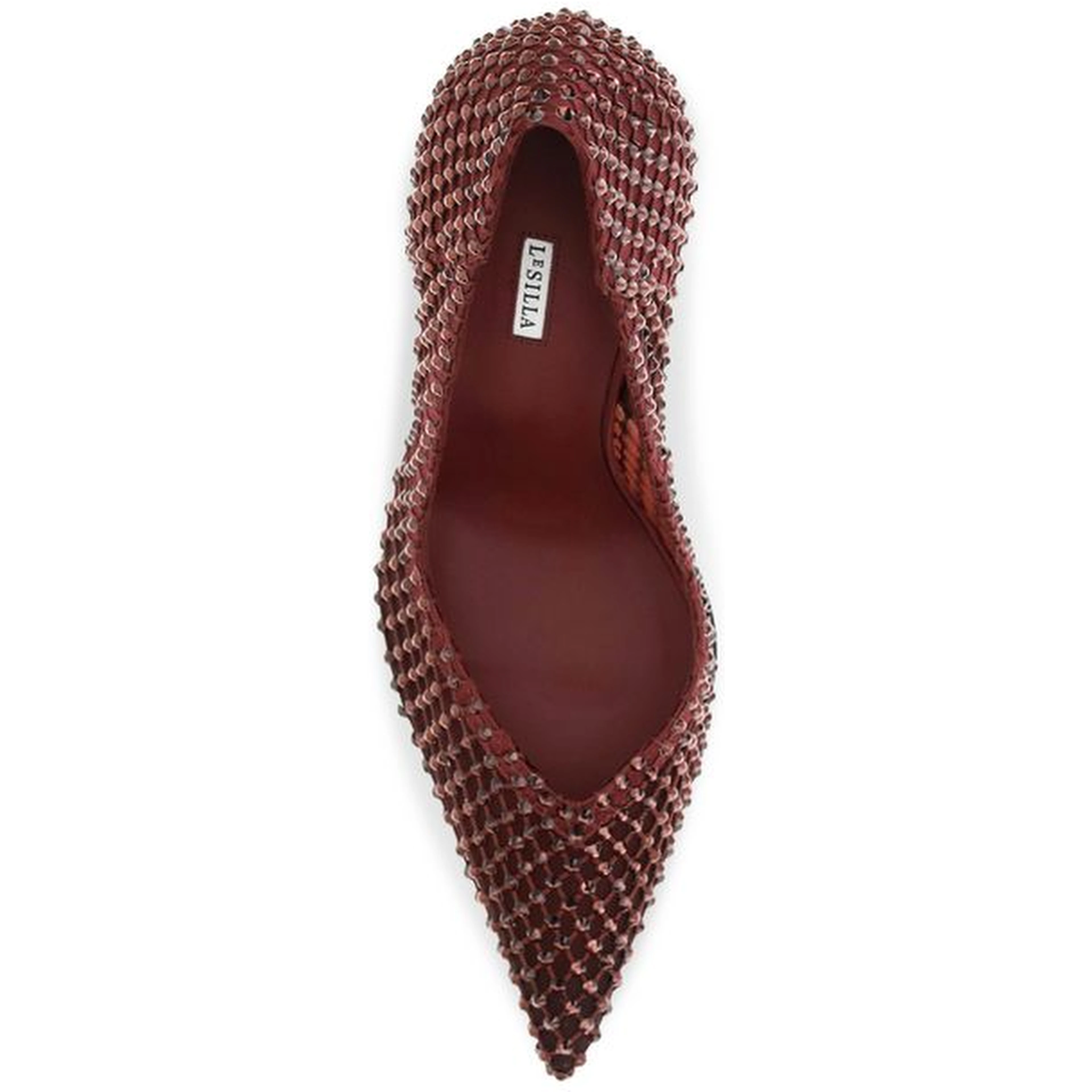 Multicolor Crystals High Heel Pumps