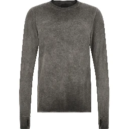 Gray Viscose T-Shirt