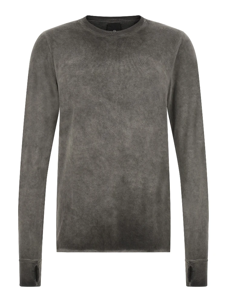 Gray Viscose T-Shirt