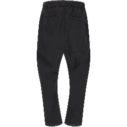 Black Polyamide Athletic Pants