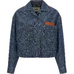Blue Cotton Denim Jacket