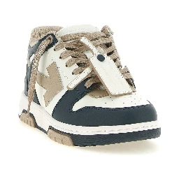 Multicolor Cowhide Low Top Sneakers
