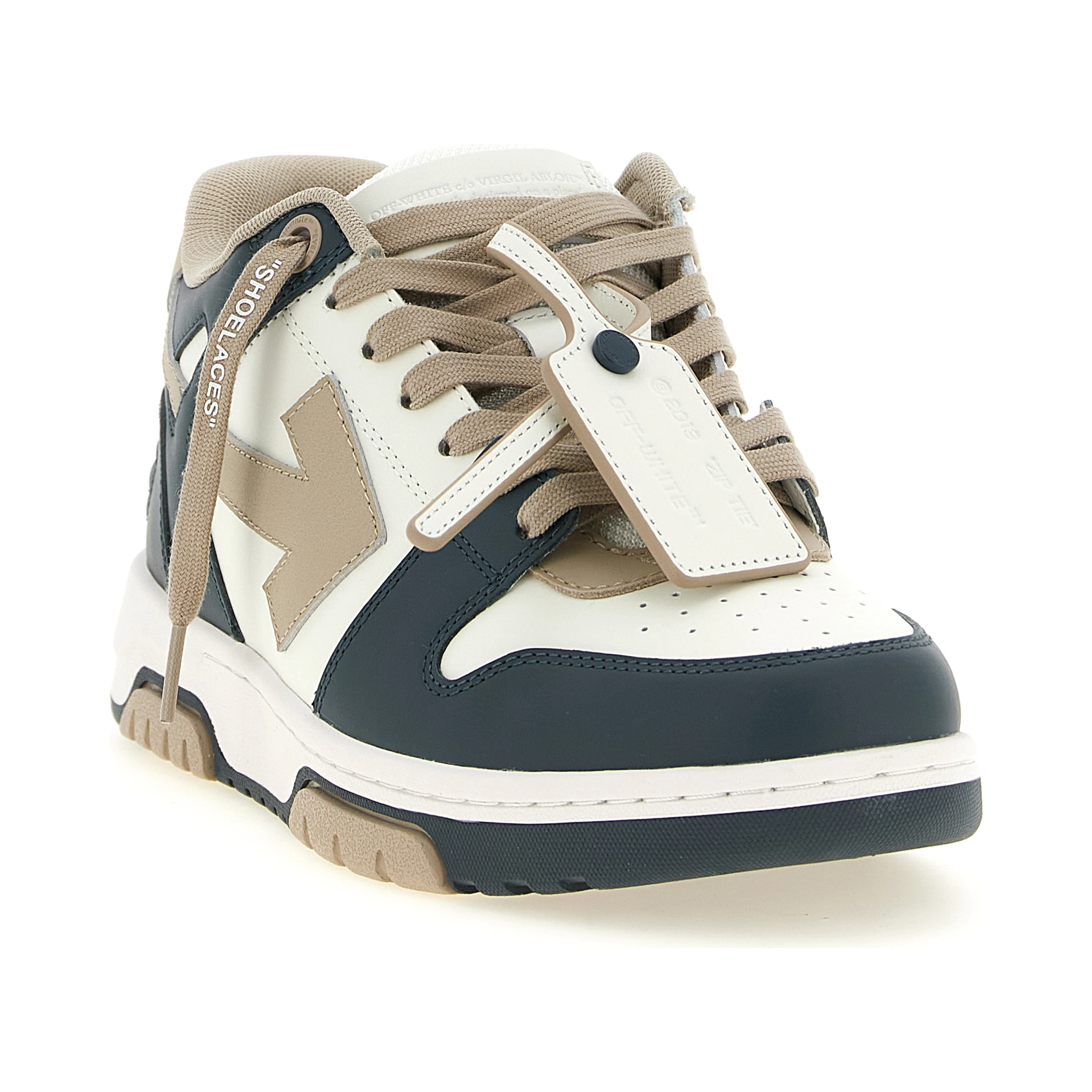 Multicolor Cowhide Low Top Sneakers