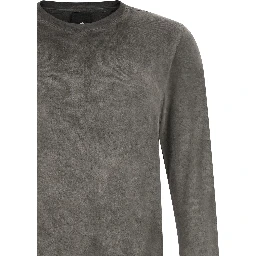 Gray Viscose T-Shirt