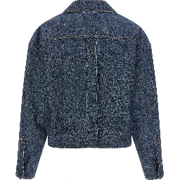 Blue Cotton Denim Jacket