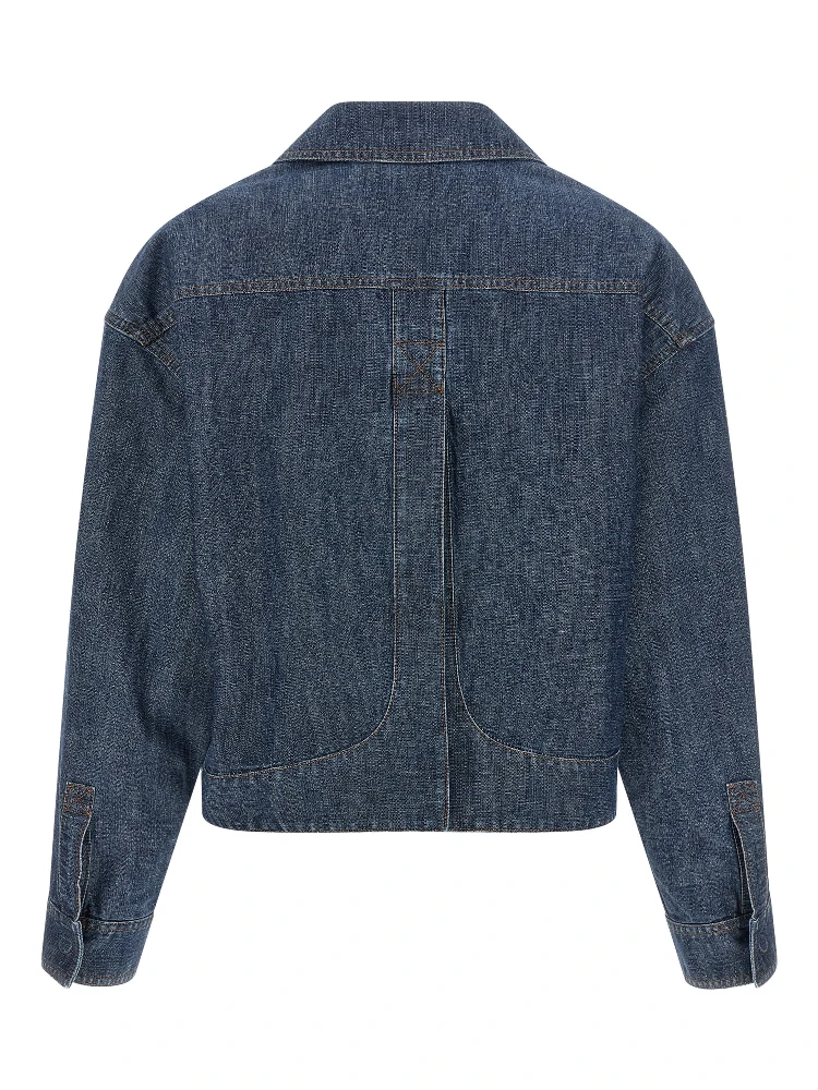 Blue Cotton Denim Jacket alternative