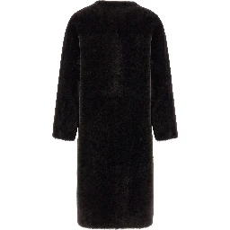 Brown Lamb Fur Coat