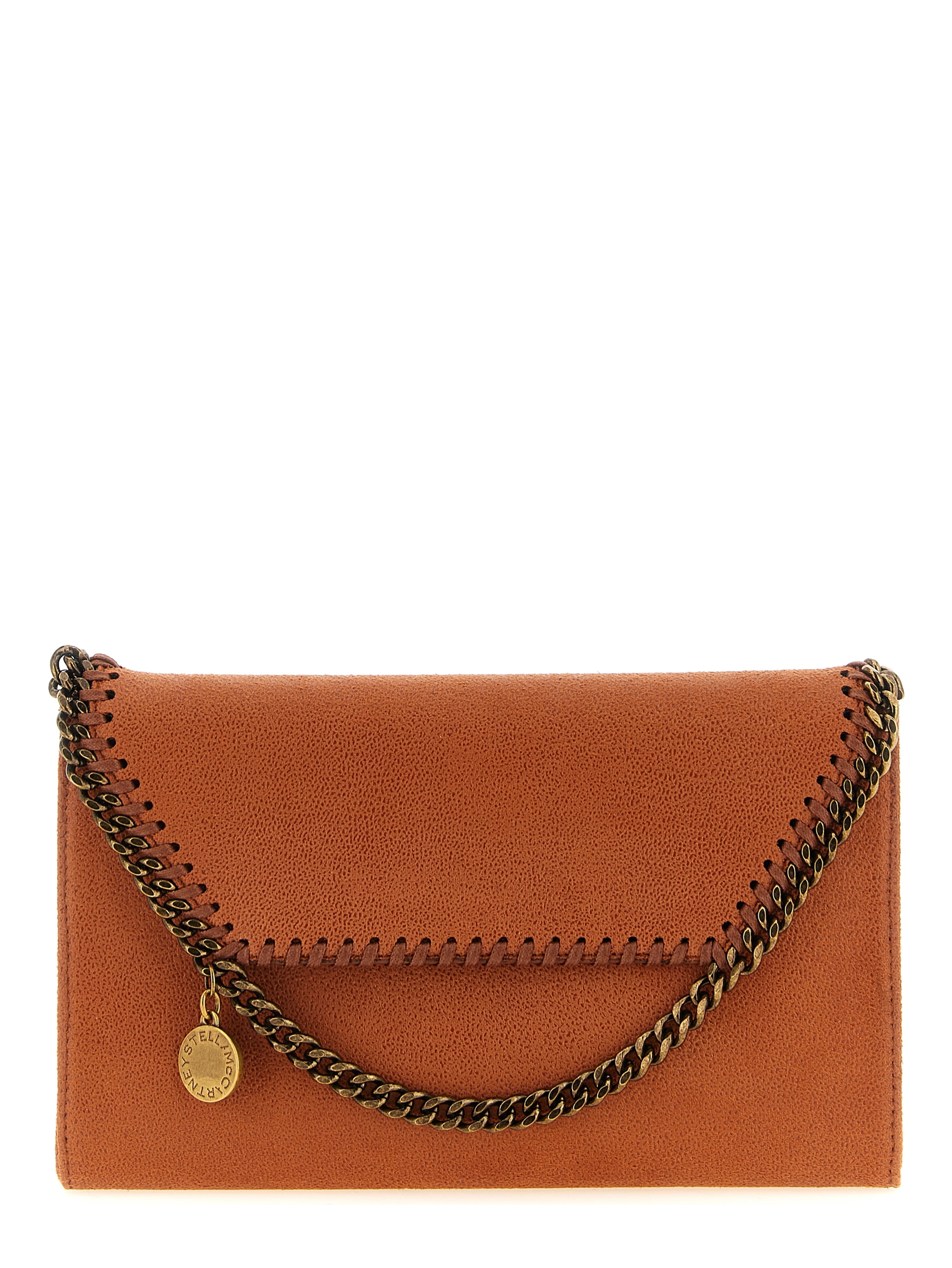 Orange Polyester Crossbody Bag