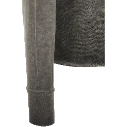 Gray Viscose T-Shirt