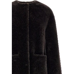 Brown Lamb Fur Coat