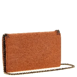 Orange Polyester Crossbody Bag