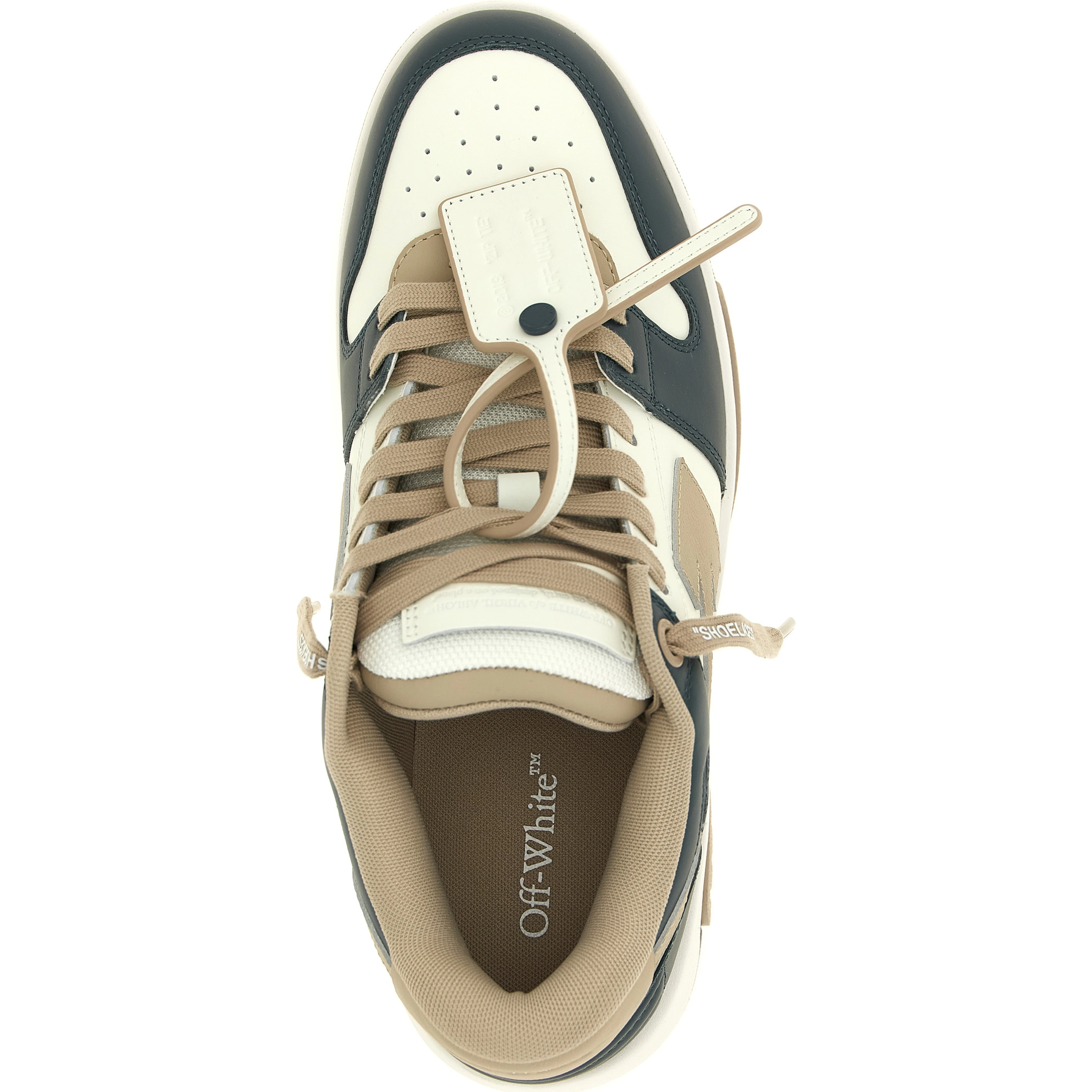Multicolor Cowhide Low Top Sneakers