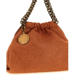 Orange Polyester Shoulder Bag