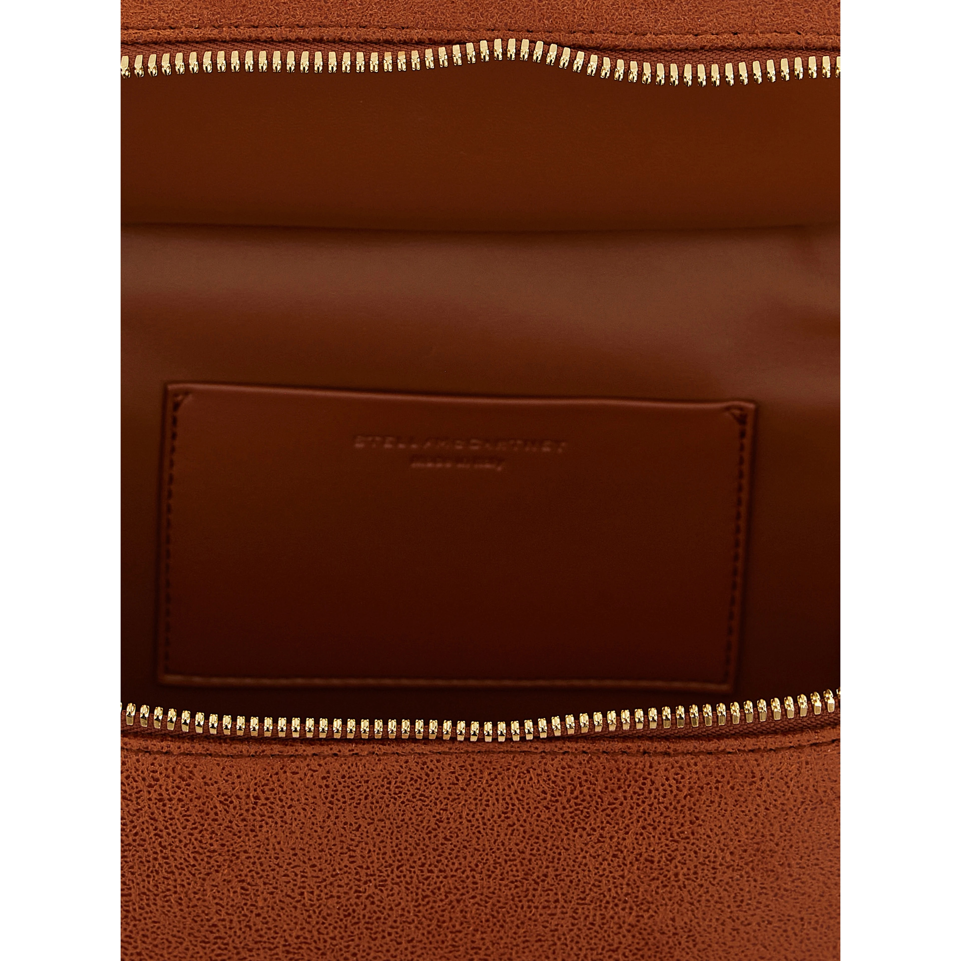 Orange Polyester Crossbody Bag
