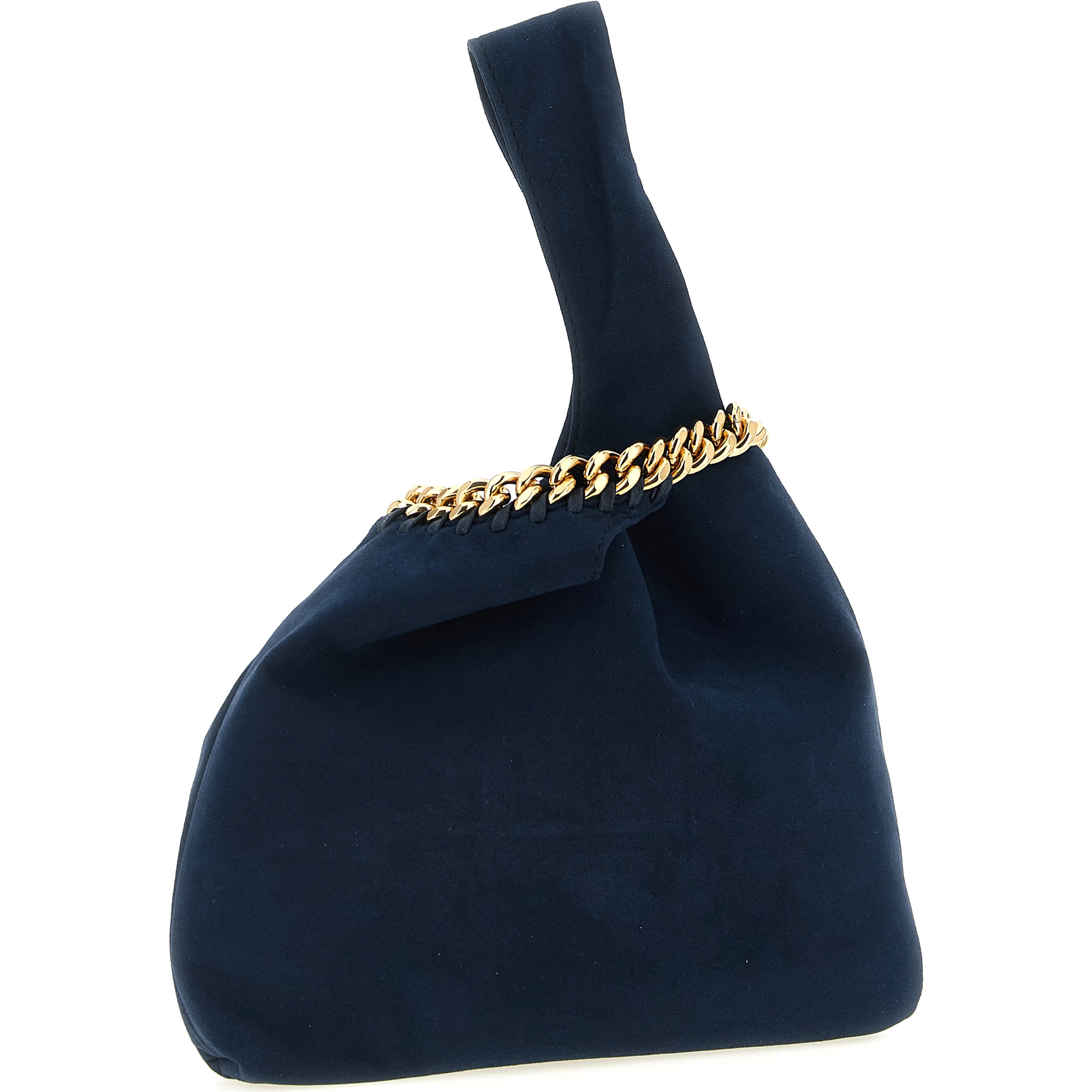 Blue Polyamide Handbag