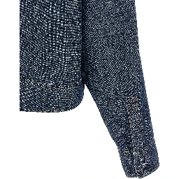 Blue Cotton Denim Jacket
