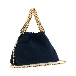 Blue Polyamide Crossbody Bag