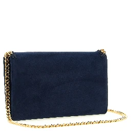 Blue Polyamide Crossbody Bag
