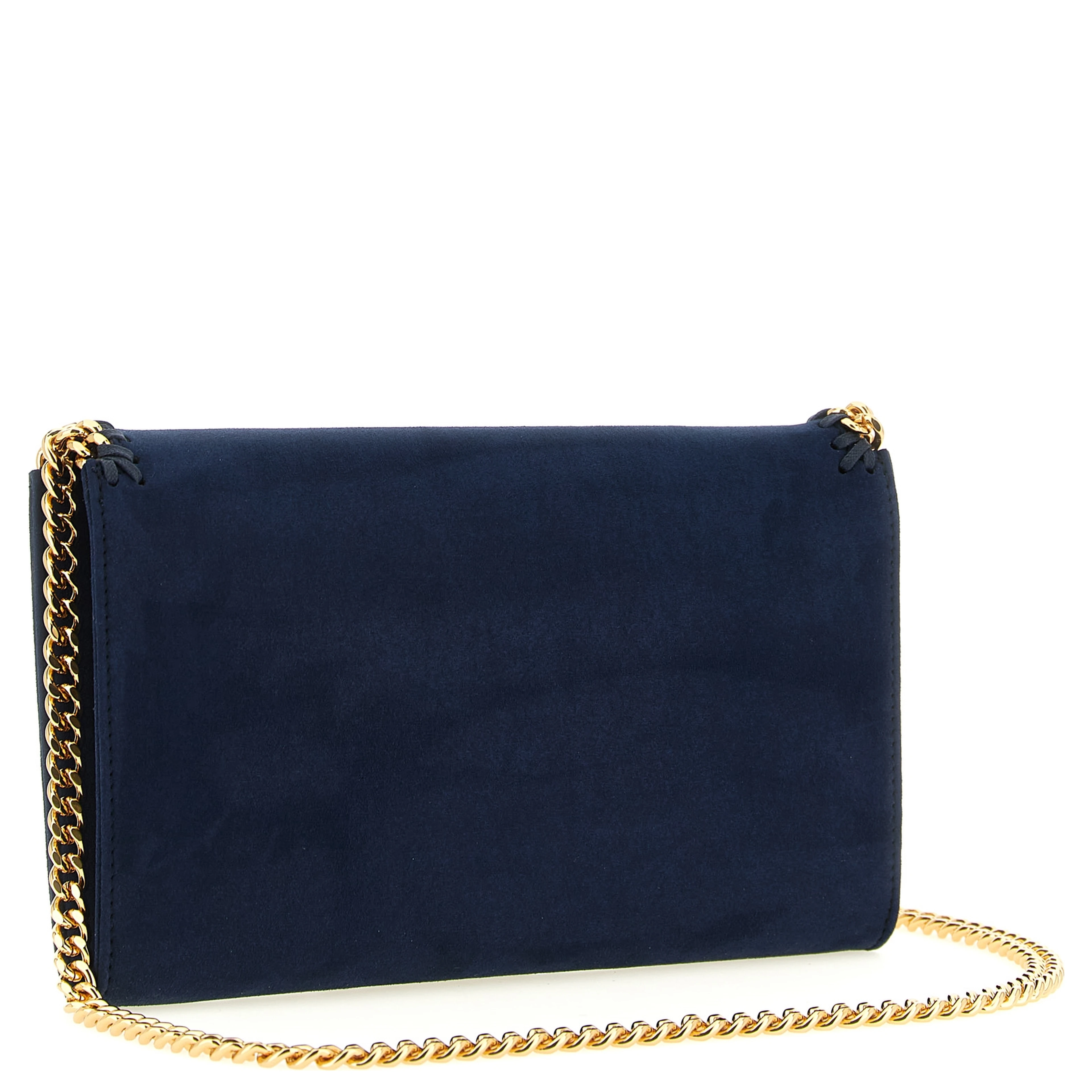 Blue Polyamide Crossbody Bag