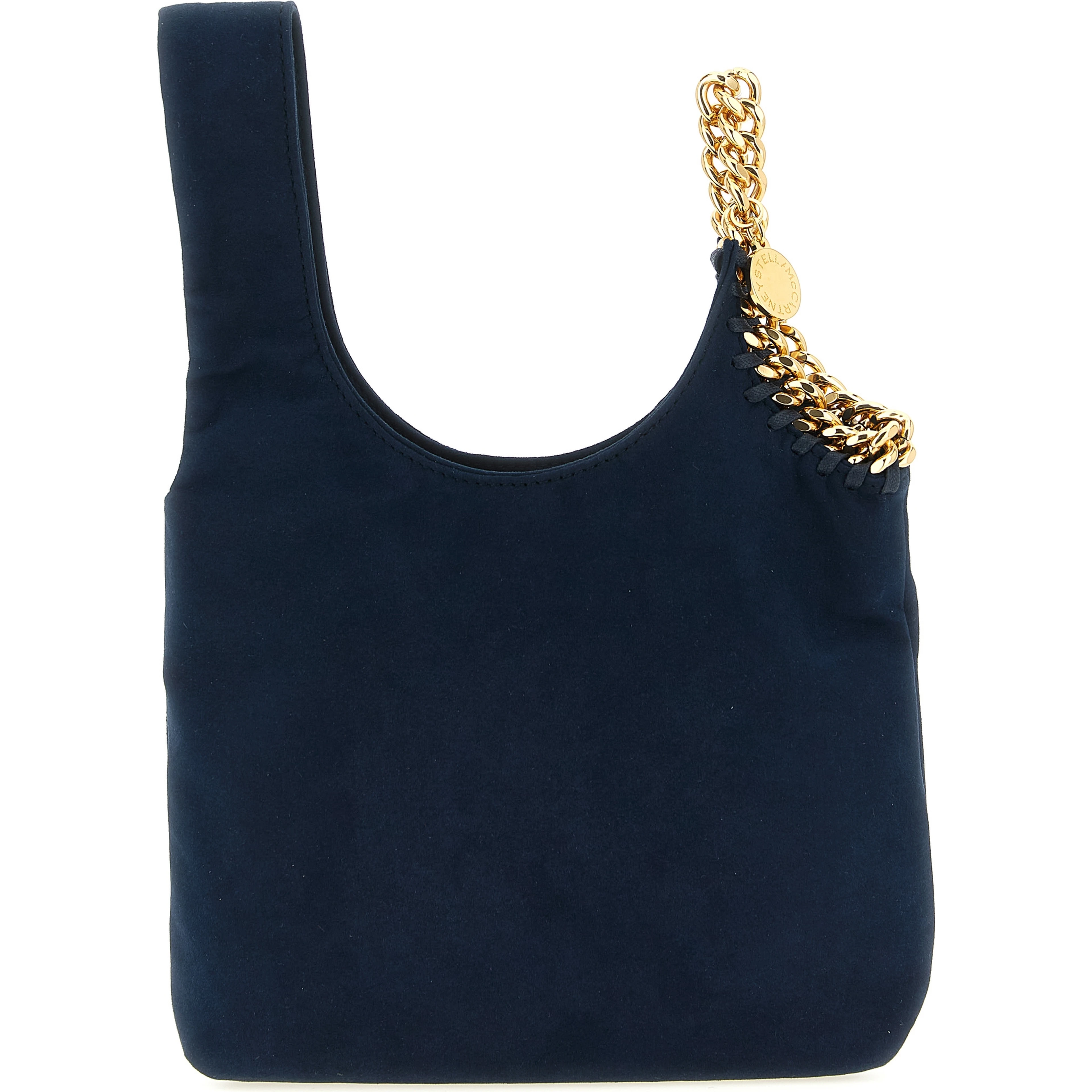 Blue Polyamide Handbag