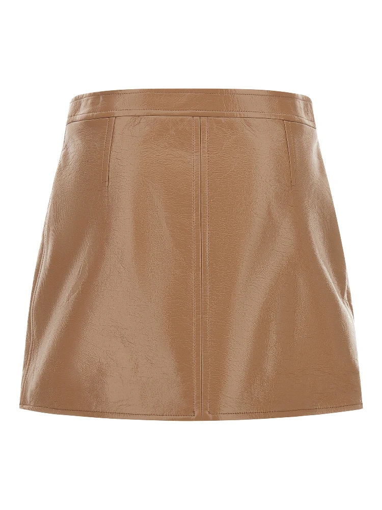 Beige Cotton Long Skirt alternative