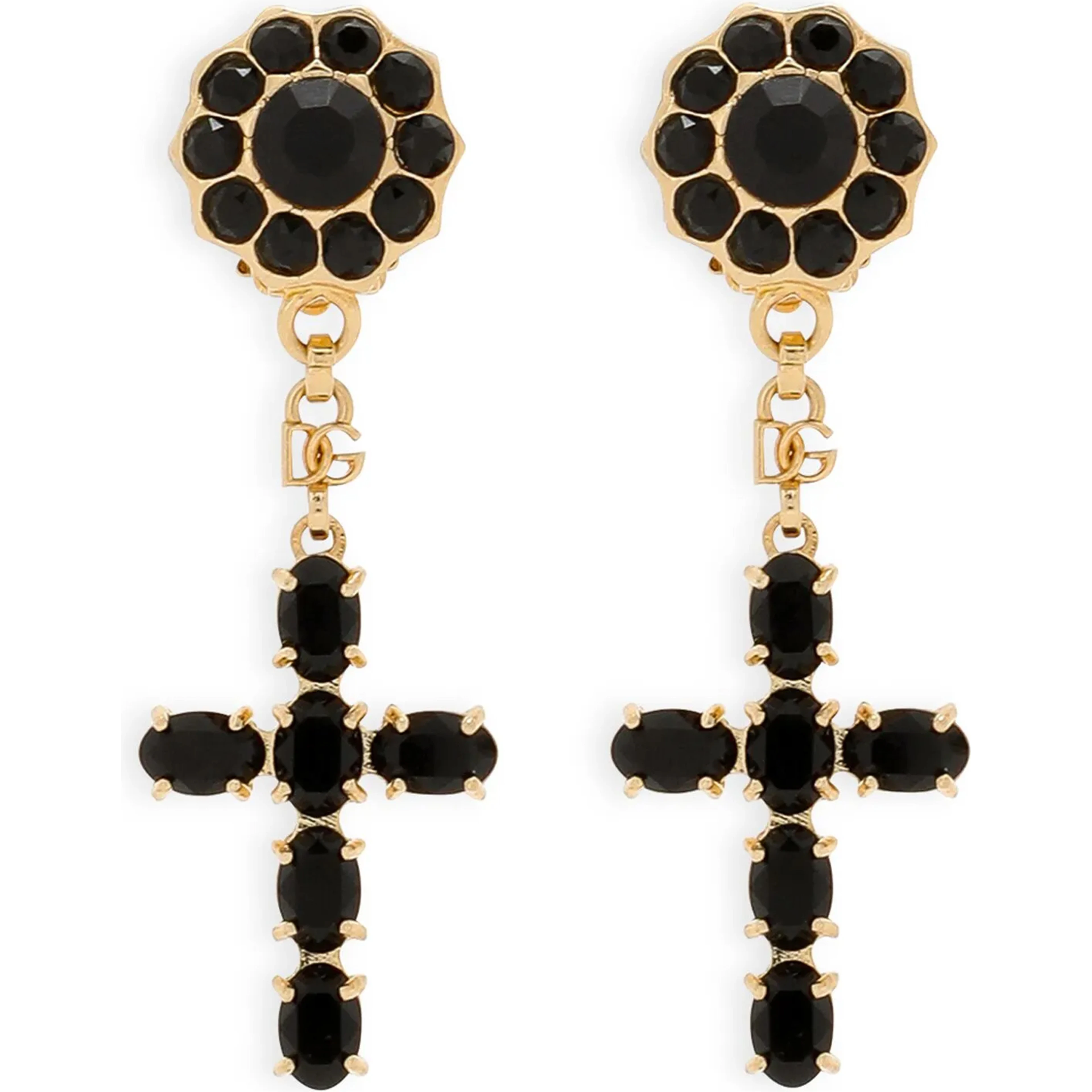 Gold Brass Earrings