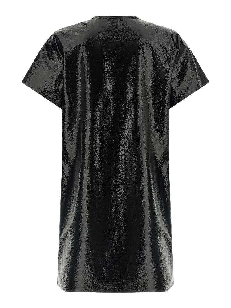 Black Viscose Short Dress alternative