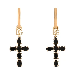 Black Brass Earrings