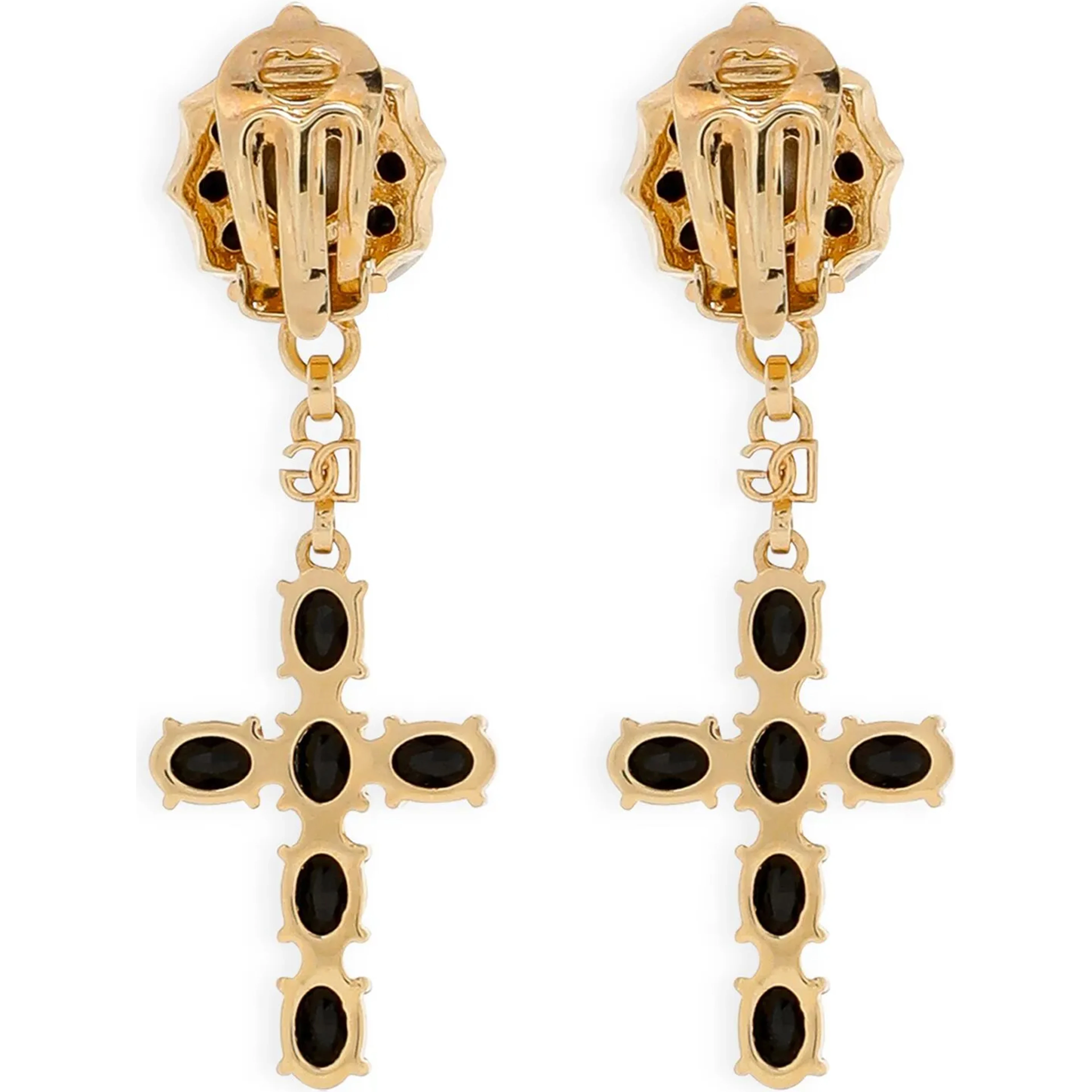 Gold Brass Earrings