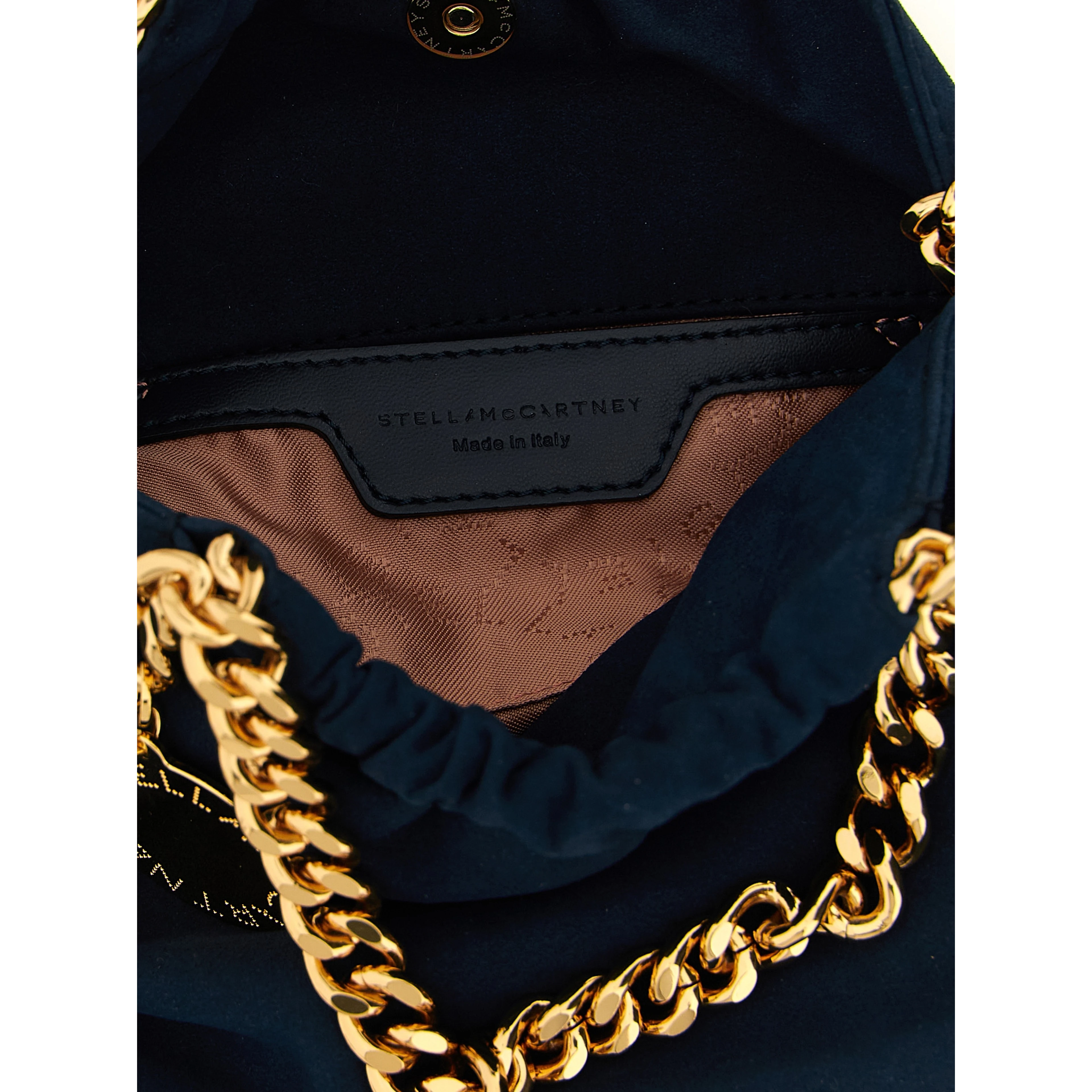 Blue Polyamide Crossbody Bag