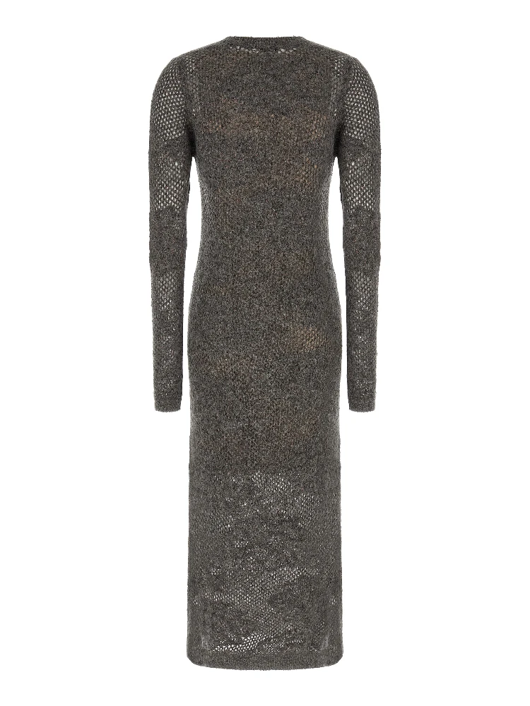 Gray Nylon Casual Dress alternative