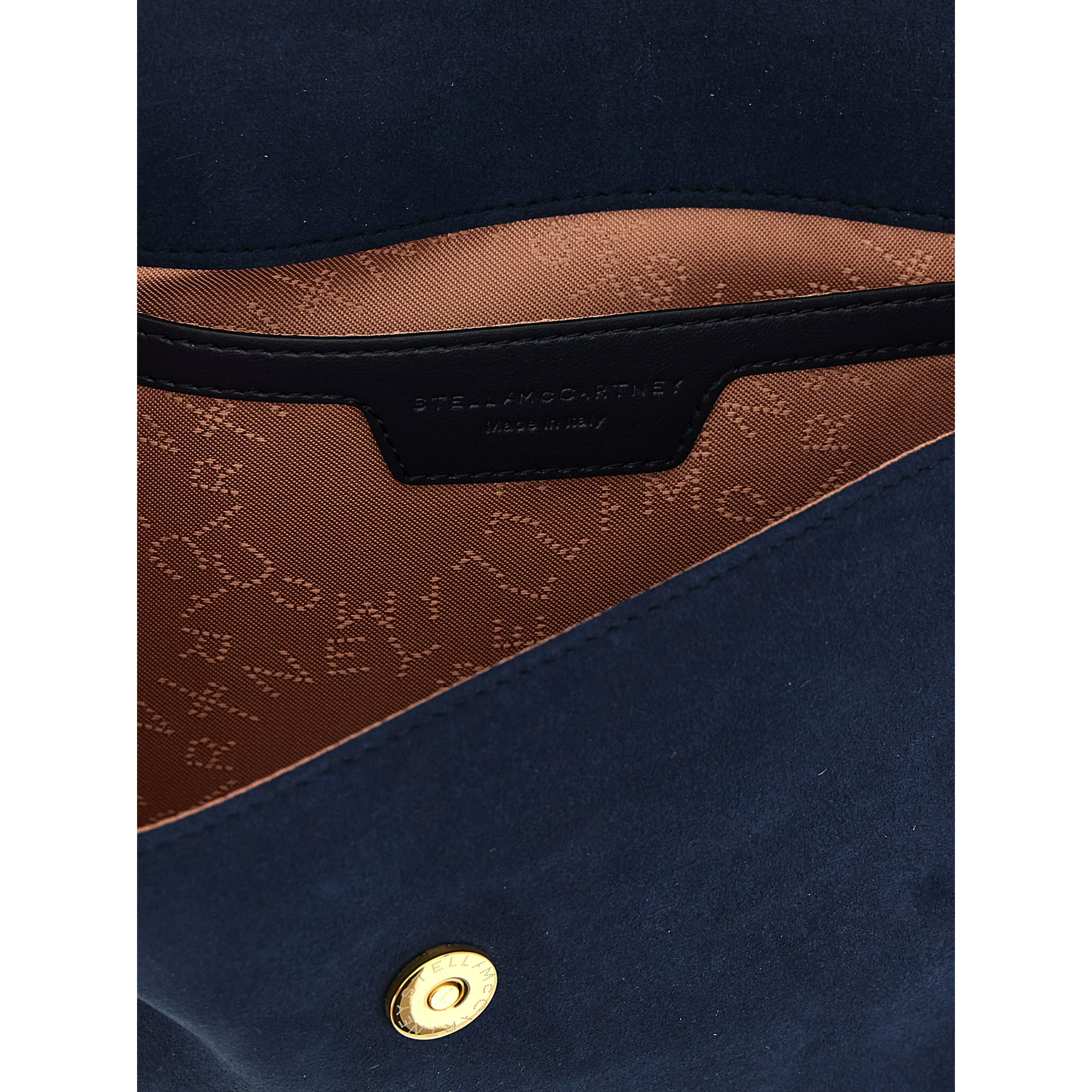 Blue Polyamide Crossbody Bag