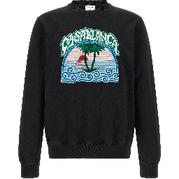 Black Organic Cotton Sweatshirt